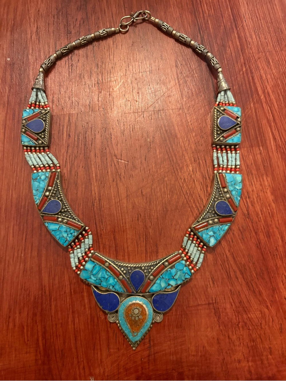 Himalayan tribal-style necklace